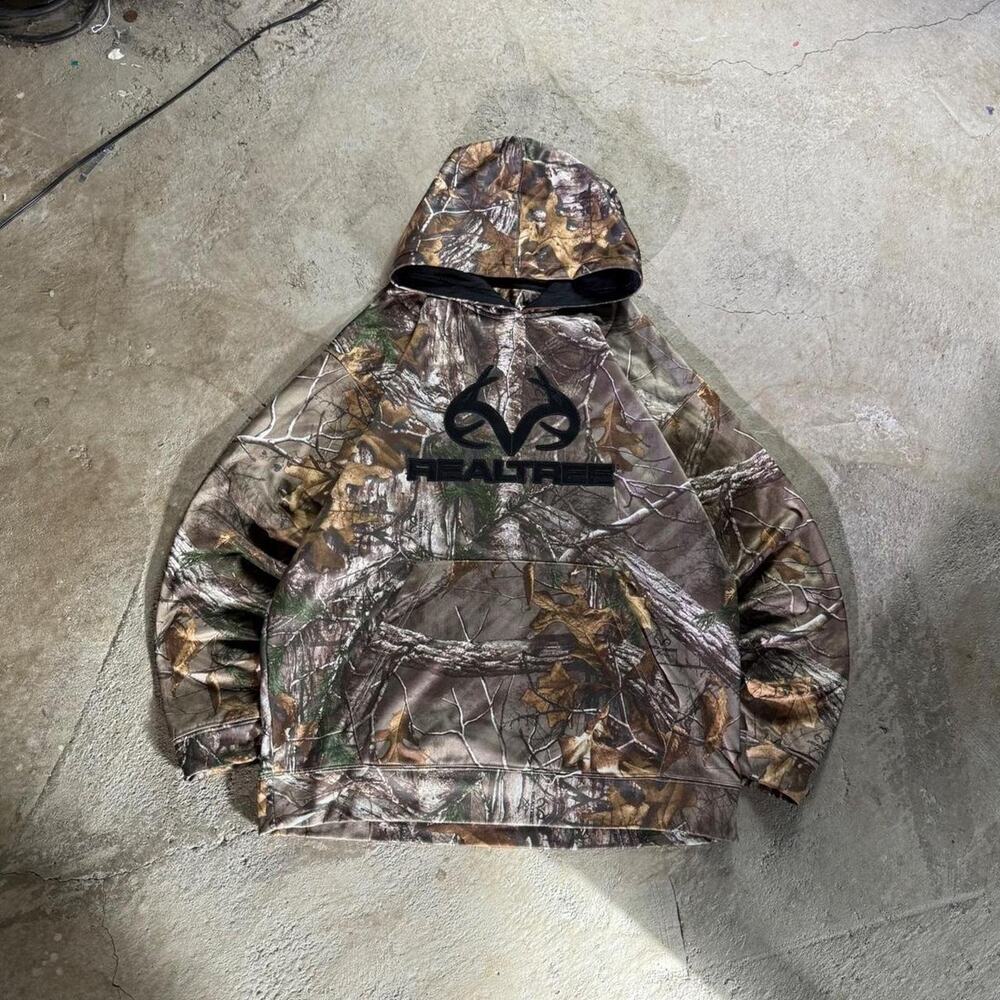 Y2K Realtree Tree Camo Hoodie